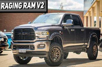 DODGE RAM REBEL MATTE BRONZE BLACK LIP